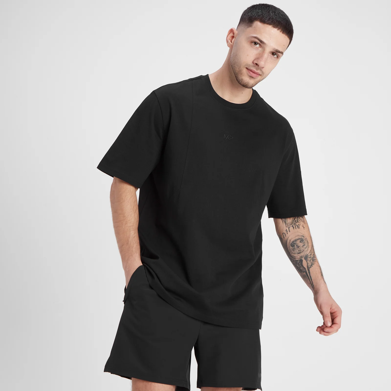 MP Men's Adapt Oversized T-Shirt - Black - XS Image 1