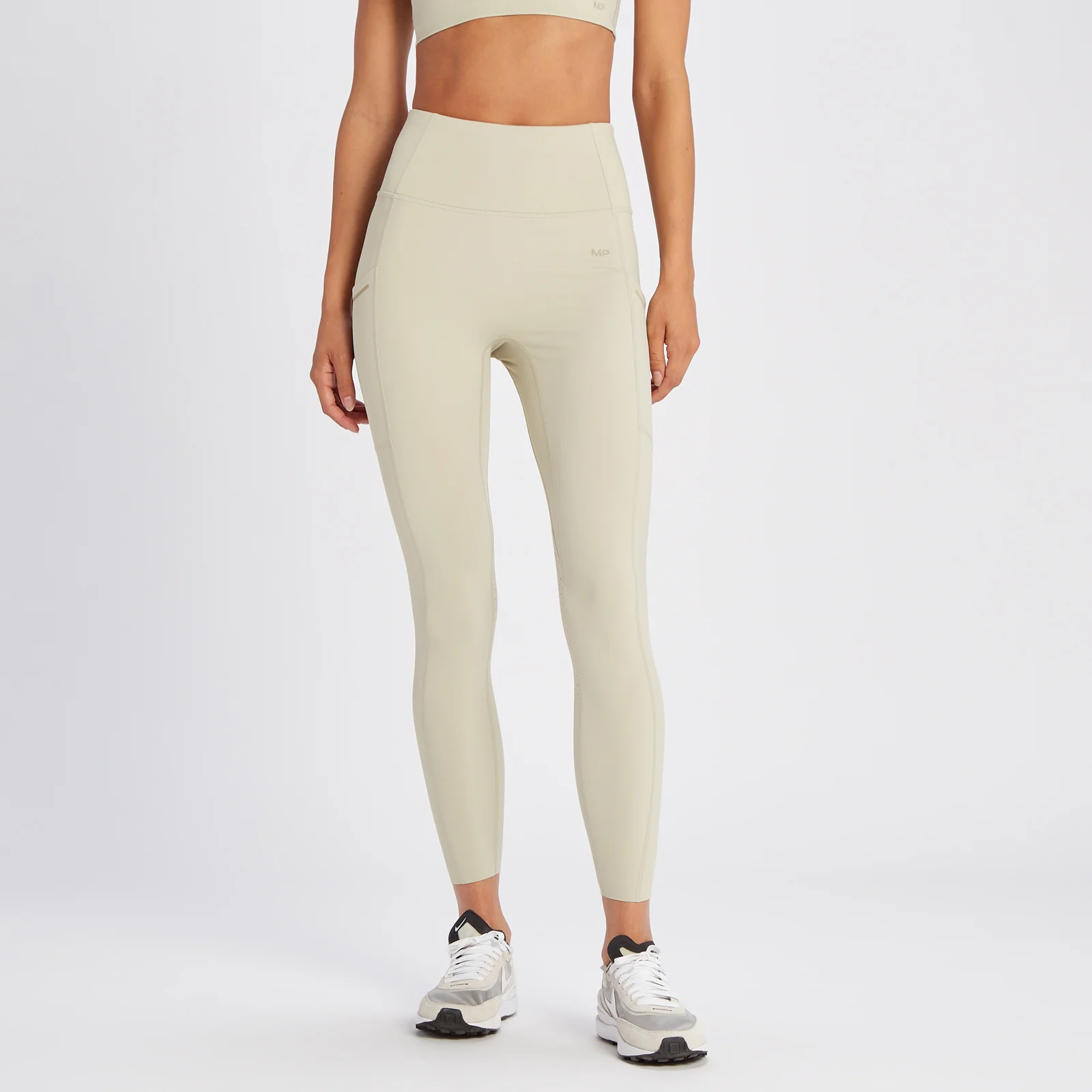 MP Women's Velocity Ultra Leggings - Soft Grey - XS Image 1