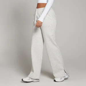 MP Women's Basics Straight Leg Joggers - Light Grey Marl - Size XXS