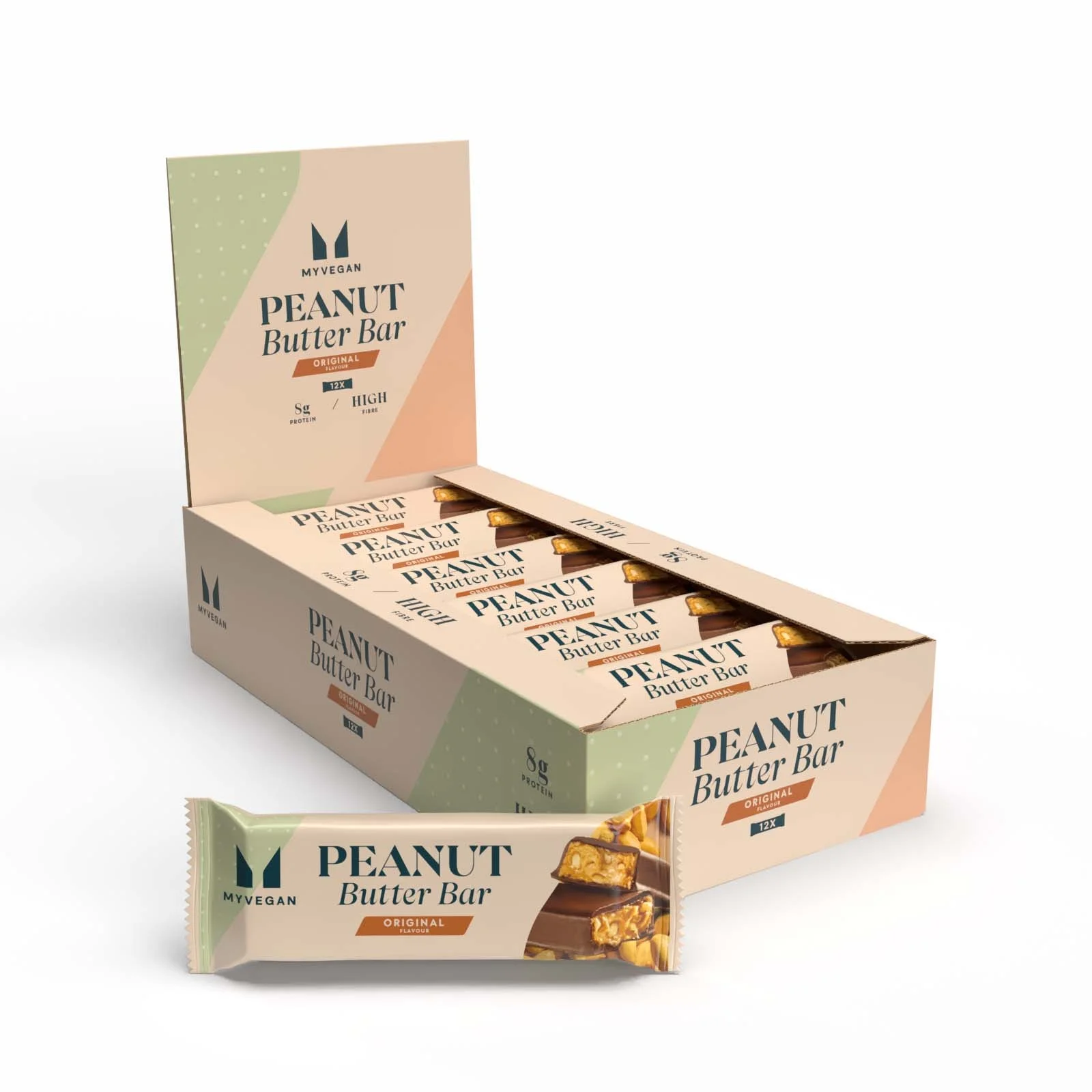 Peanut Butter Bar - 12 x 38g - Peanut Butter Image 1