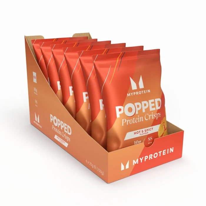 Popped Protein Crisps