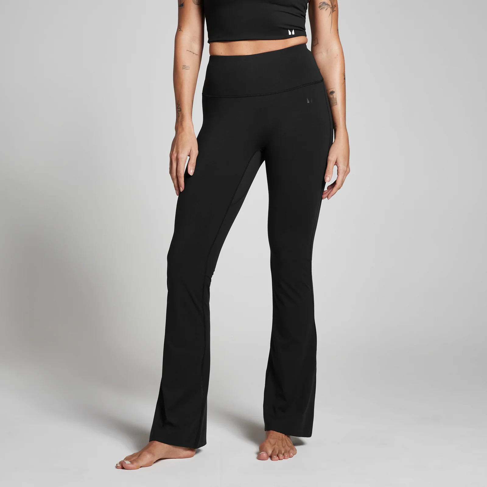 MP Women's Tempo Flared Leggings - Black - XS Image 1