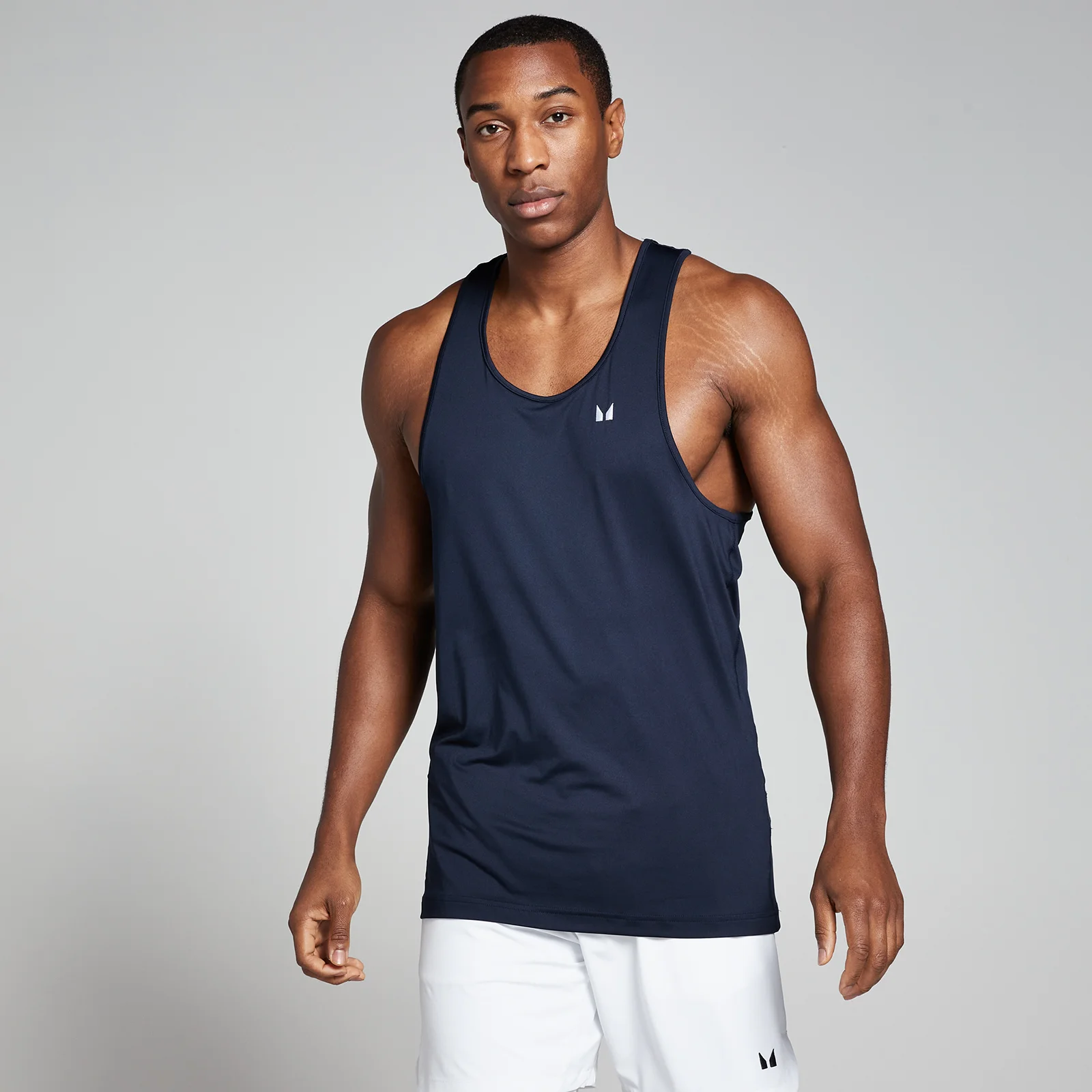 MP Men's Training Vest - Navy - XXS Image 1