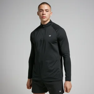 MP Men's Training 1/4 Zip - Black - Size XXS