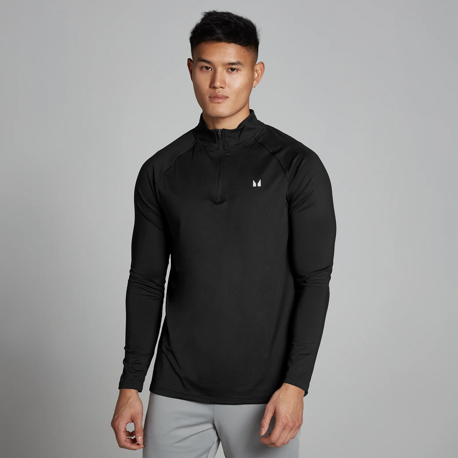 MP Men's Training 1/4 Zip - Black - XXS Image 1