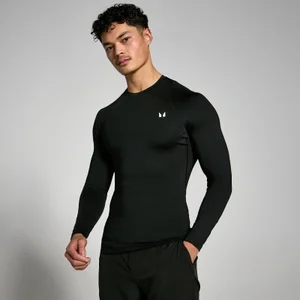 MP Men's Training Long Sleeve Baselayer - Black - Size XXS
