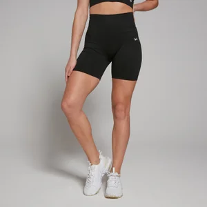 MP Women's Shape Seamless Cycling Shorts - Black - Size XXS