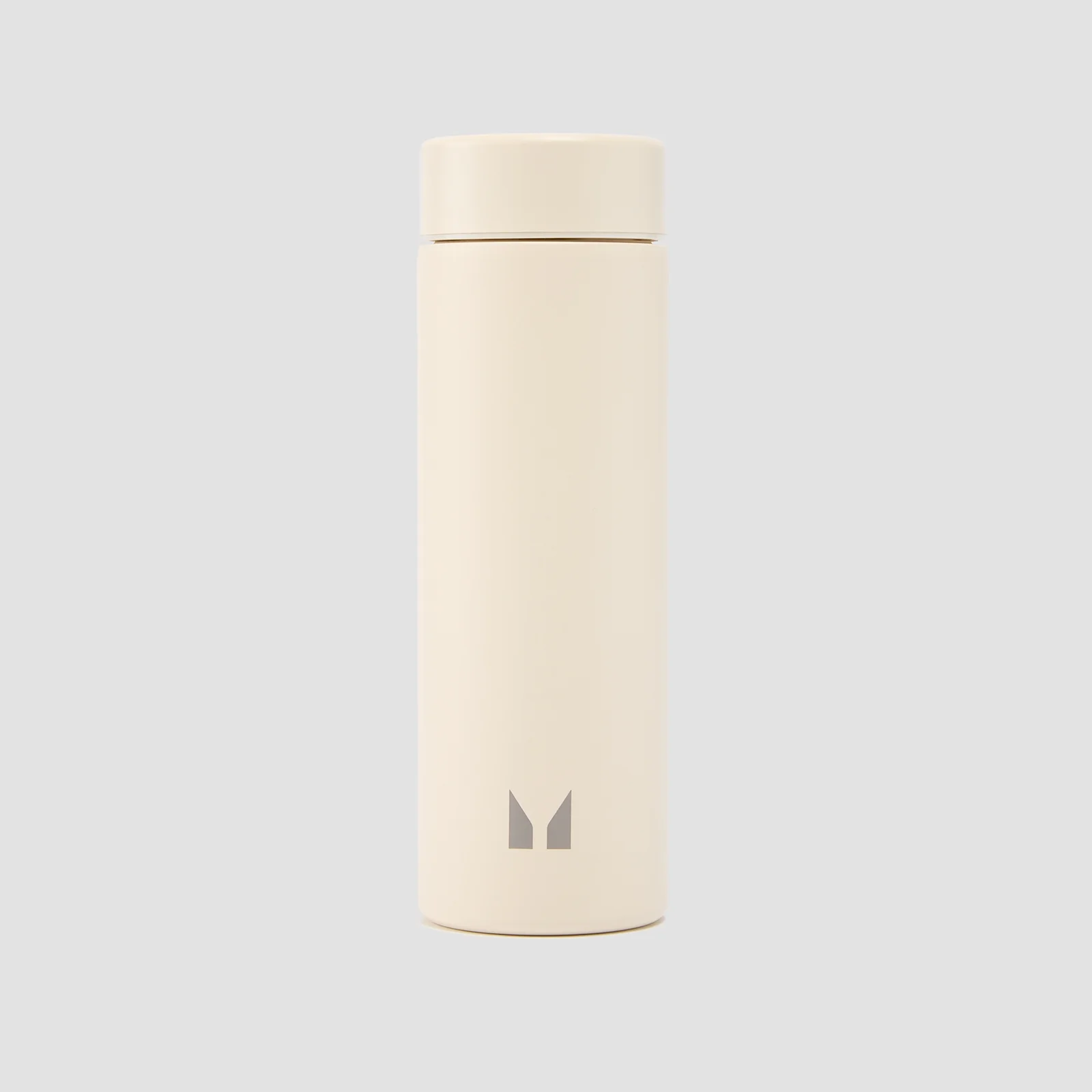 Large Metal Water Bottle - Natural Cream Image 1