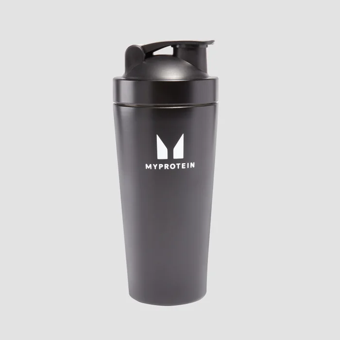 Myprotein Recycled Metal Shaker - Black