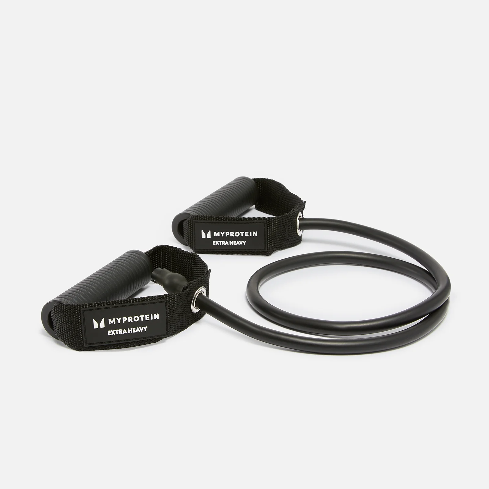 Myprotein Resistance Band With Handles - Extra Heavy - Black Image 1