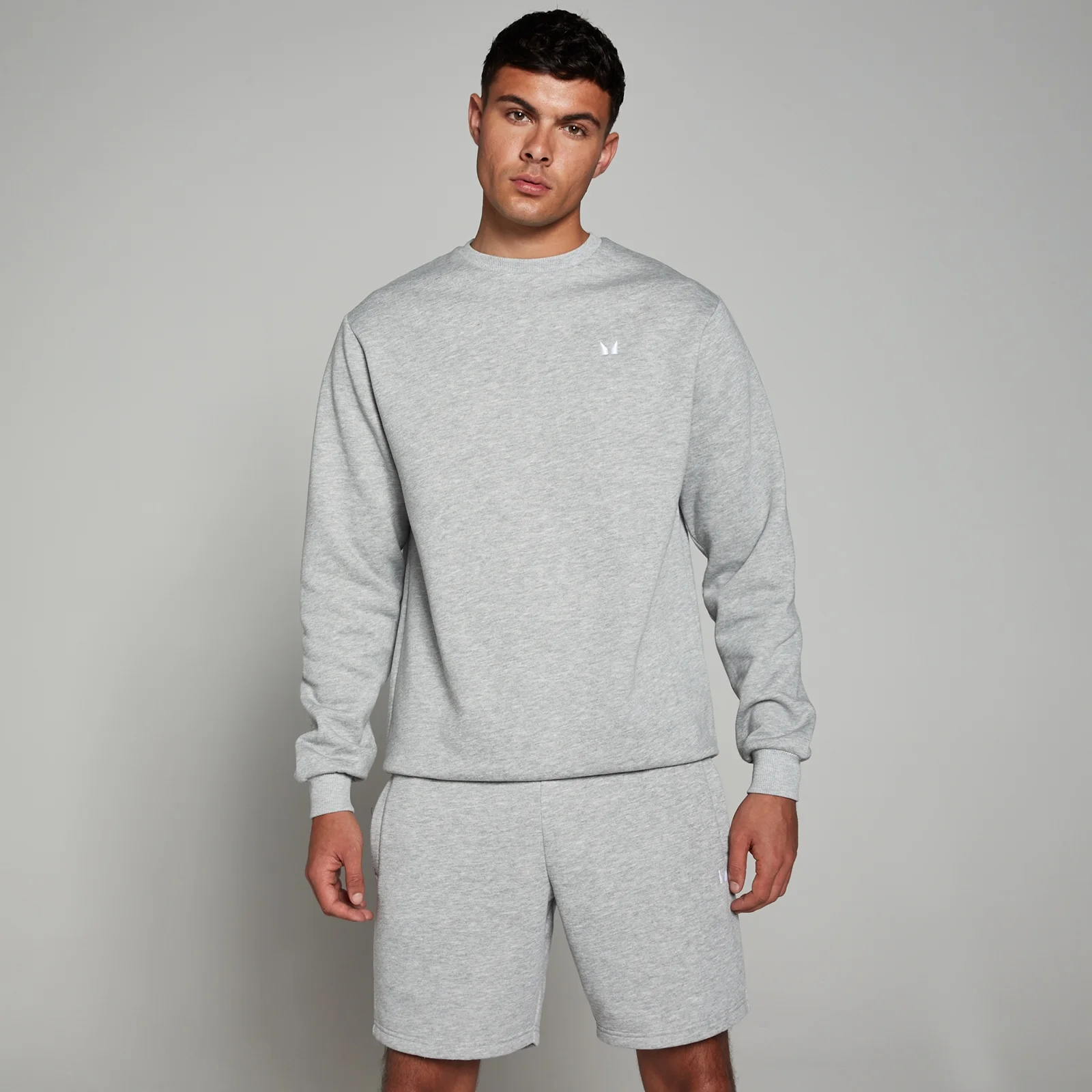 MP Men's Rest Day Sweatshirt - Grey Marl - XXS Image 1