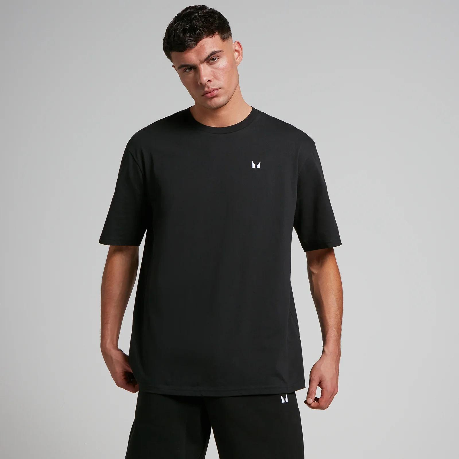 MP Men's Rest Day Oversized T-Shirt - Black - L Image 1