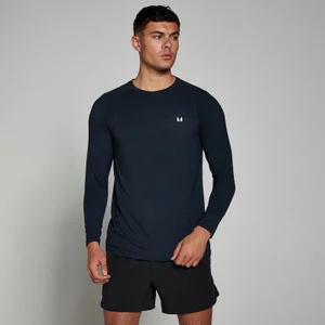 MP Men's Performance Long Sleeve Top - Navy Marl - Size S