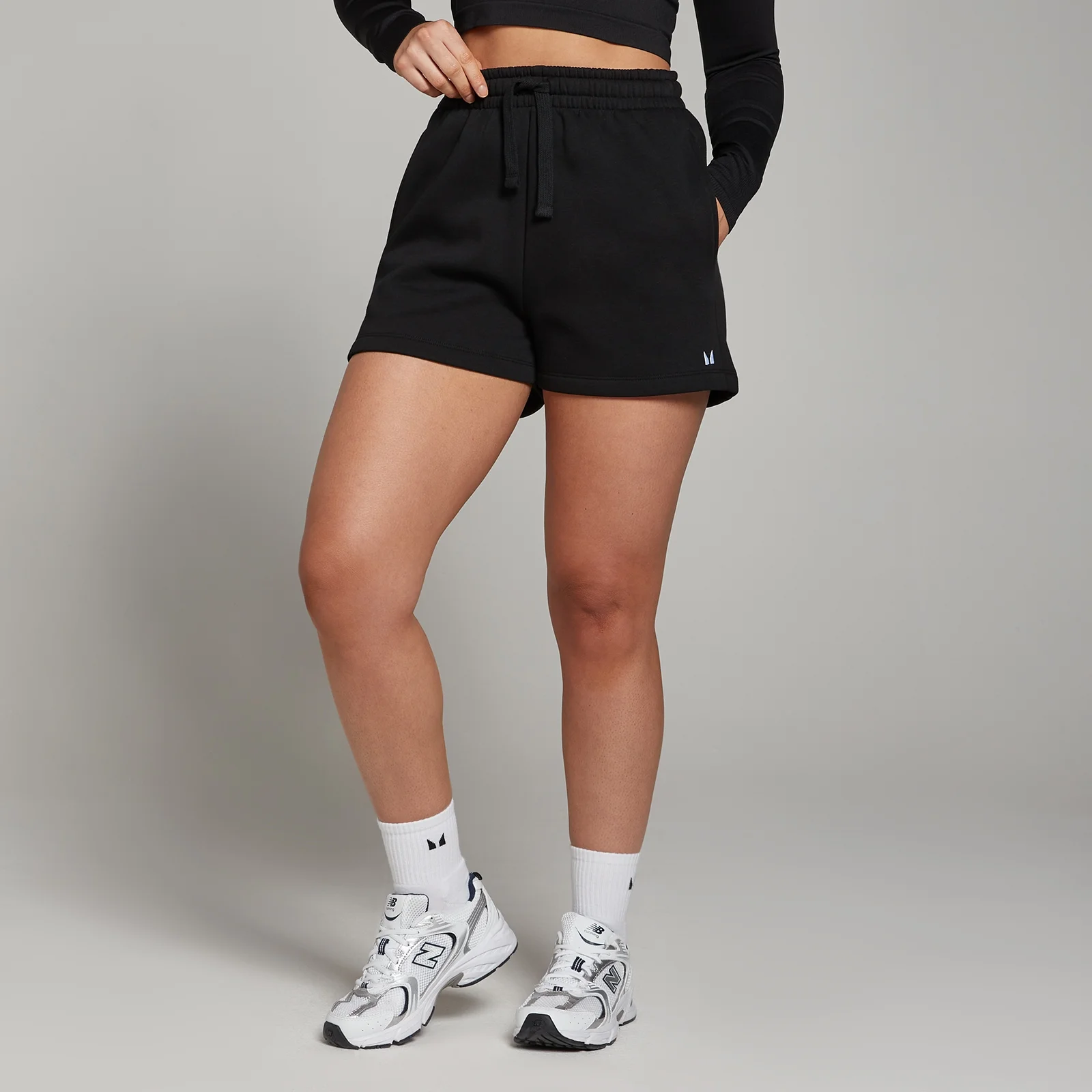 MP Women's Basics Sweatshorts - Black - XXS Image 1