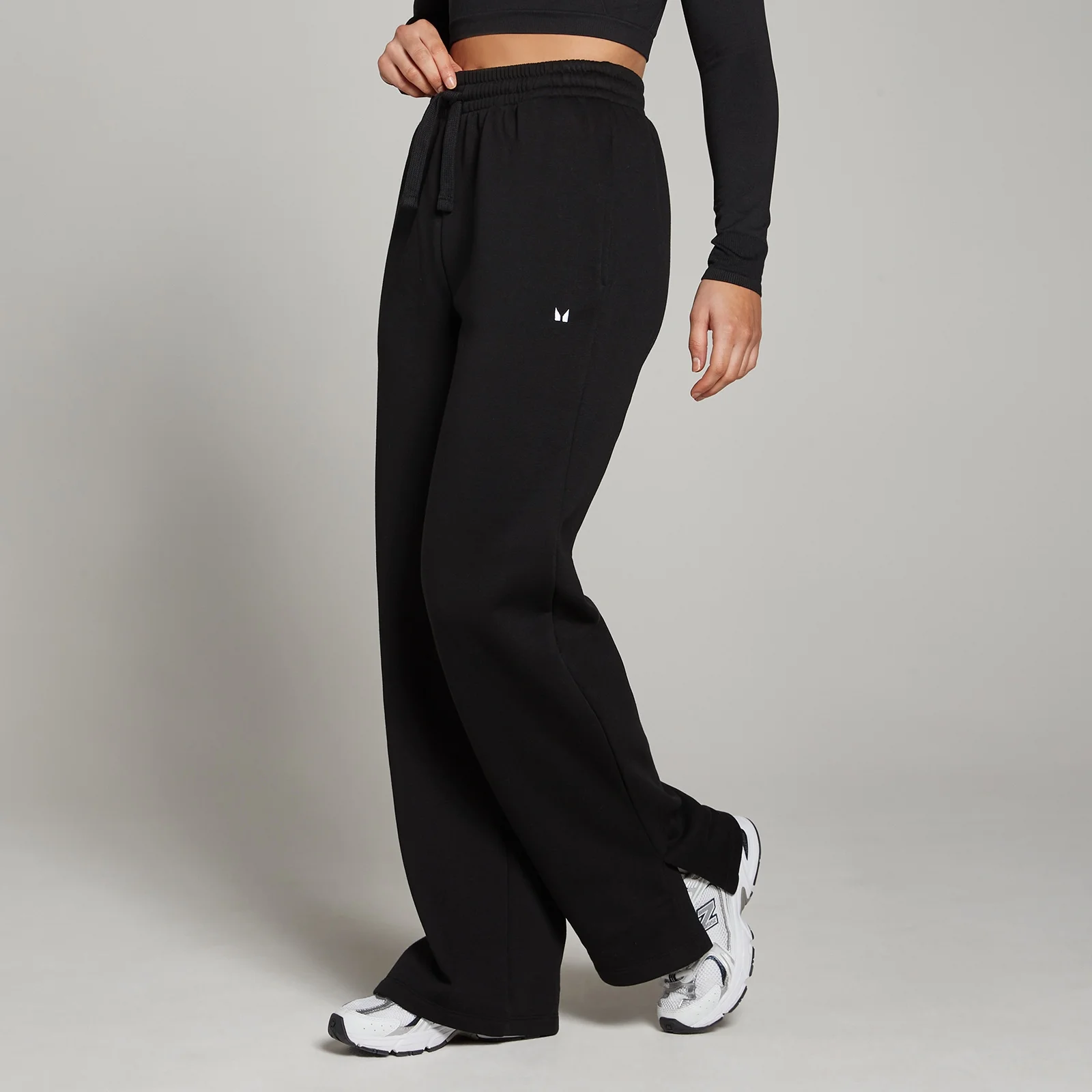 MP Women's Basics Straight Leg Joggers - Black - L Image 1