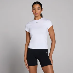 MP Women's Basics Body Fit Short Sleeve T-Shirt - White - Size XXS