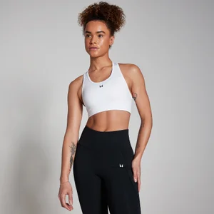 MP Women's Training Racerback Sports Bra - White - Size XXS