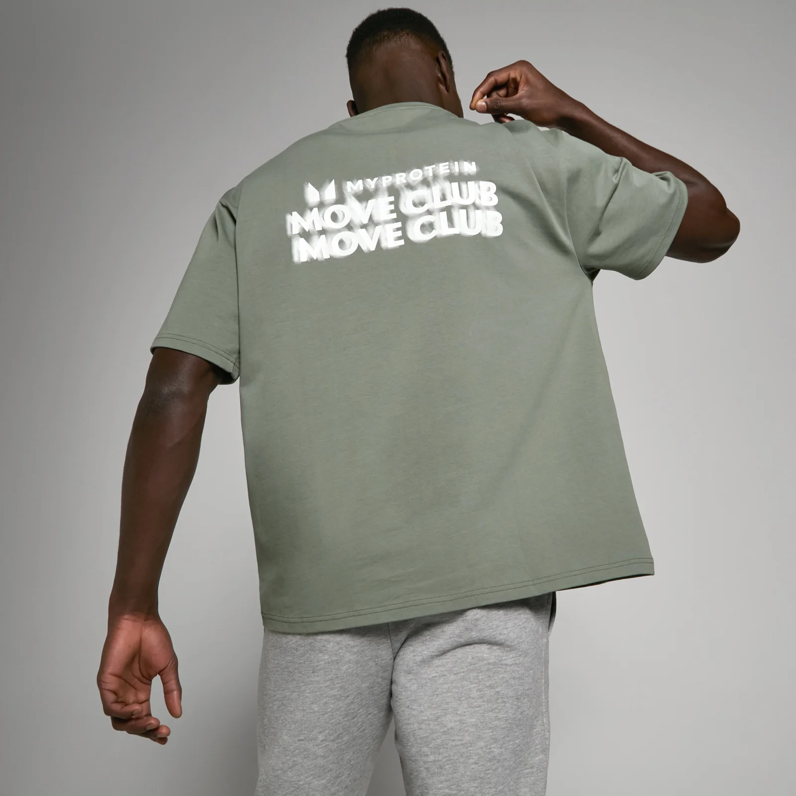 MP Move Club Graphic T-Shirt - Moss Green - XXS-XS Image 1