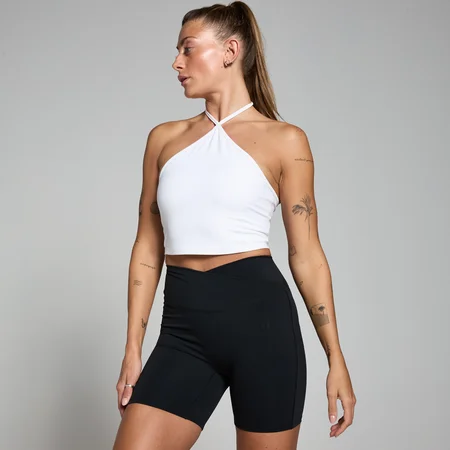 MP Women's Tempo Halterneck Vest - White