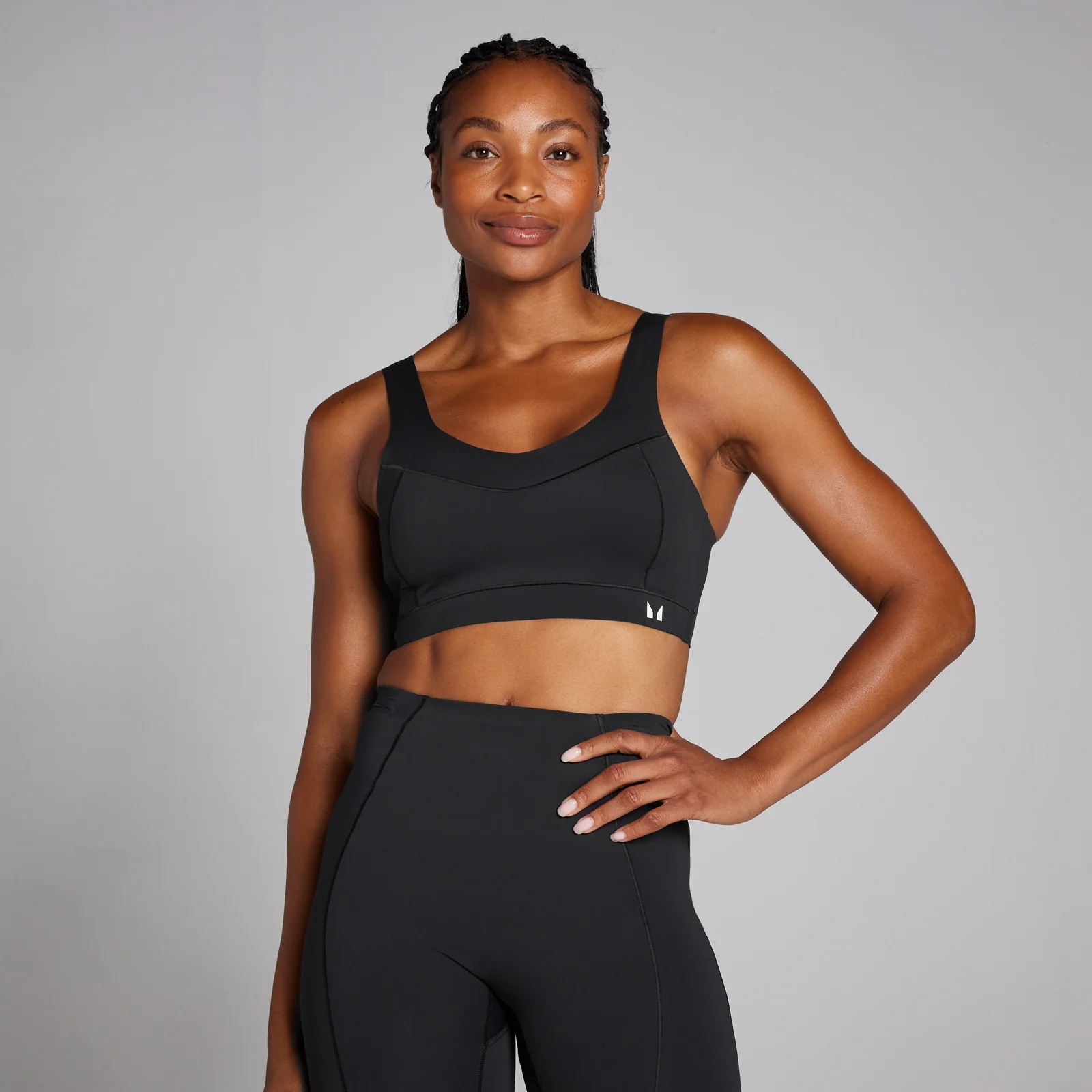 MP Women's Tempo Ultra Bonded Sports Bra - Black - XS Image 1