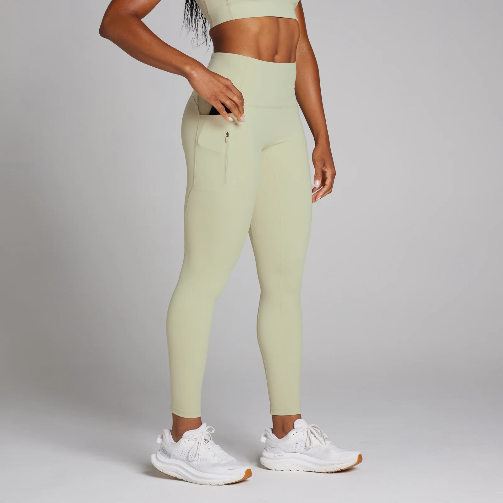 MP Women's Velocity Ultra Leggings - Warm Sage - L Image 1