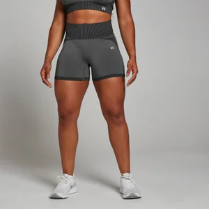 MP Women's Two Toned Seamless Cycling Shorts - Black - Size XS