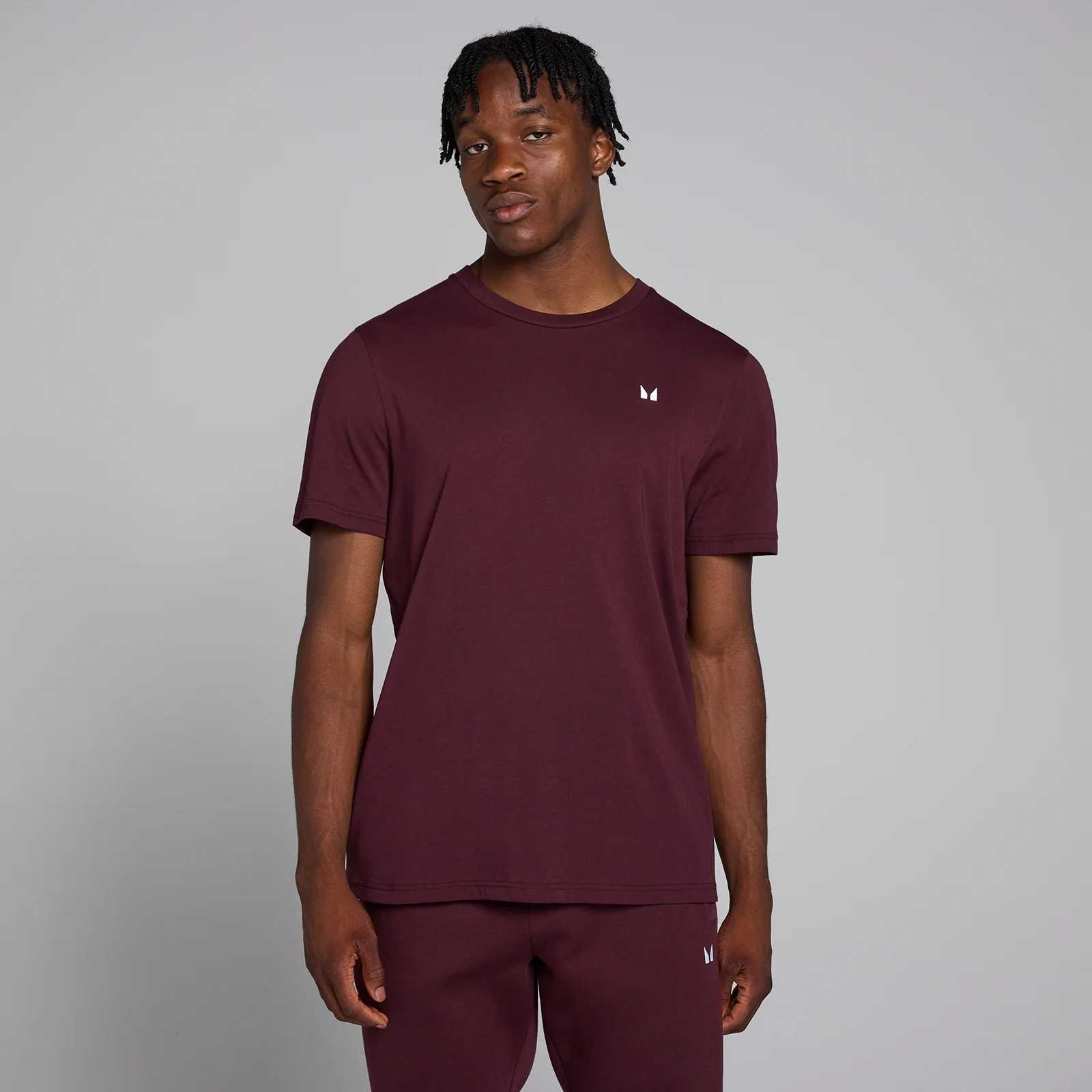 MP Men's Rest Day Short Sleeve T-Shirt - Deep Berry - S Image 1