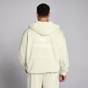 MP Men's Tempo 1/4 Zip Hoodie - Barley Green - Size L