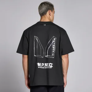 MP Graphic T-Shirt - Washed Black - Size XXS-XS