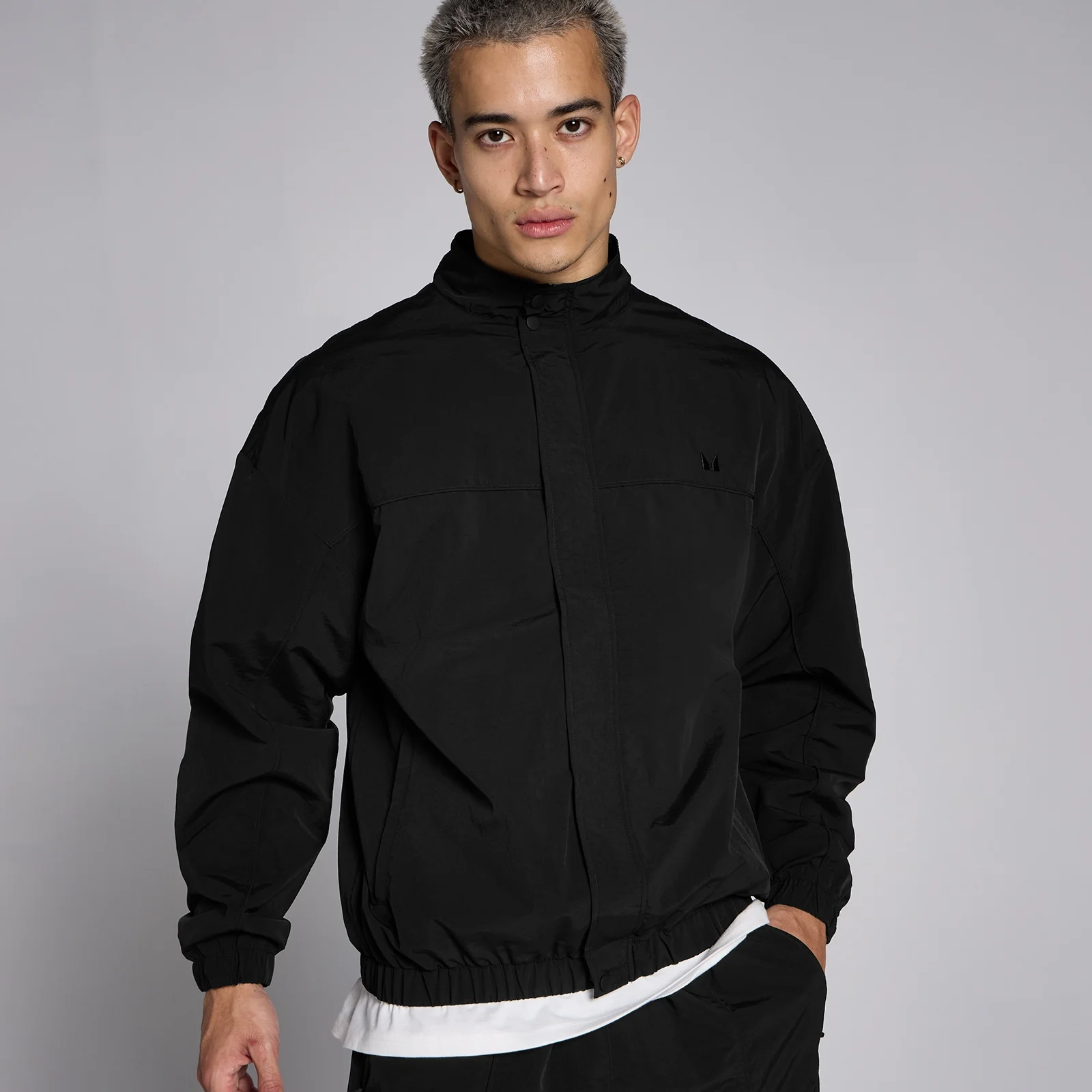 MP Men's Lifestyle Track Jacket - Black - XL Image 1