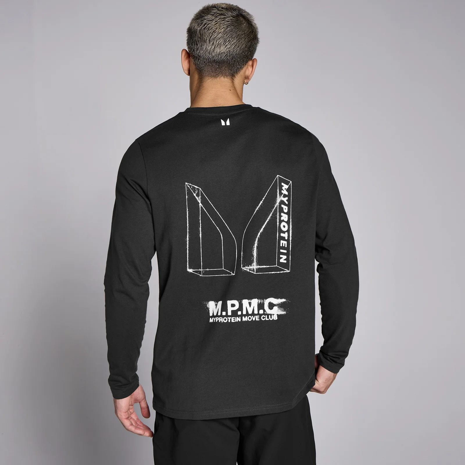 MP Men's Long Sleeve Top - Washed Black - XS Image 1