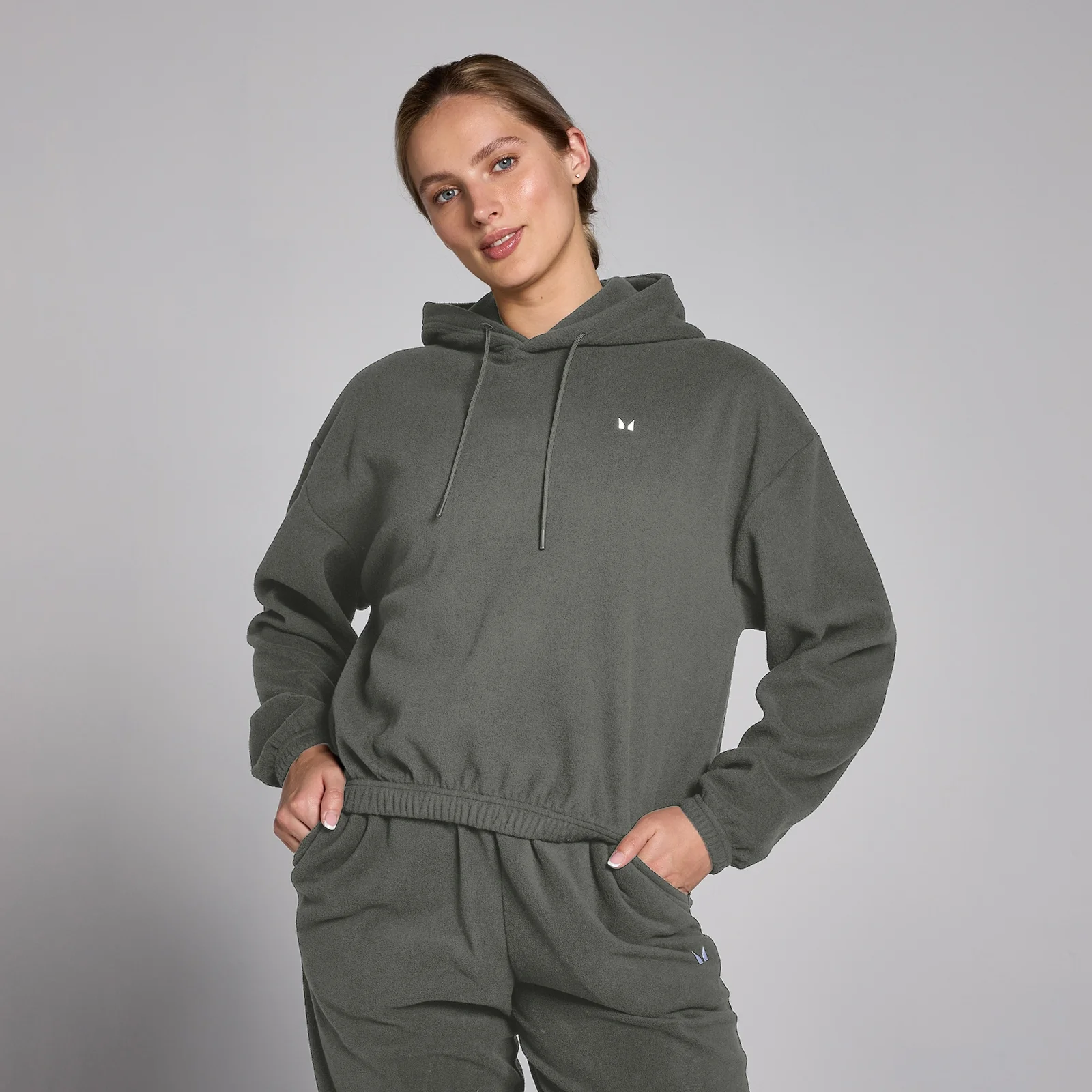 MP Women's Fleece Hoodie - Gunmetal - L Image 1