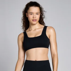 MP Women's Waffle Seamless Bra - Black - Size XS
