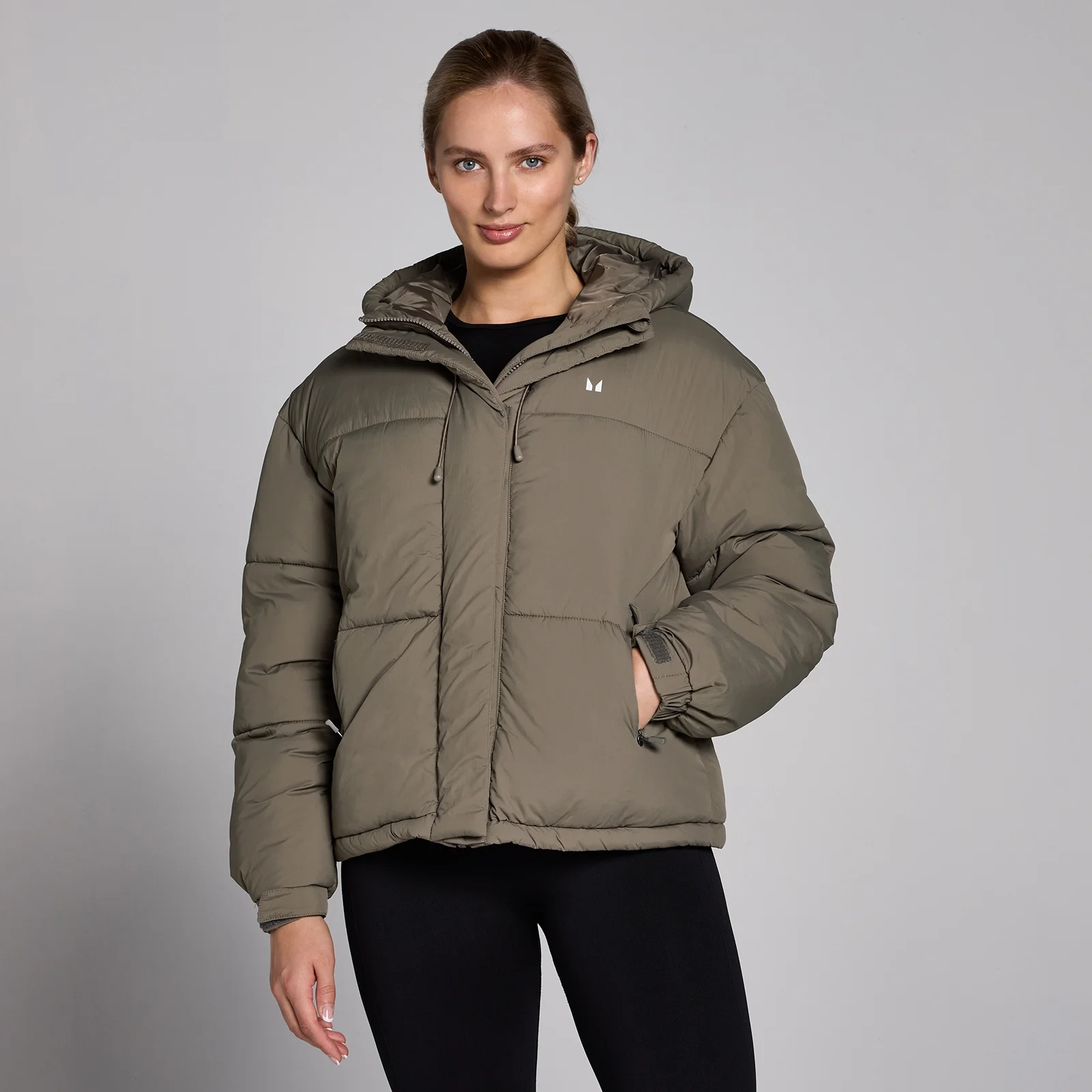 MP Women's Short Padded Puffer Jacket - Espresso - XS Image 1