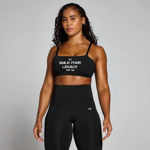 MP Women's Origin Graphic Training Sports Bra - Black - Size XS