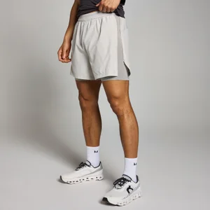 MP Men's Velocity Ultra 5" 2-in-1 Shorts - Chrome - Size XS