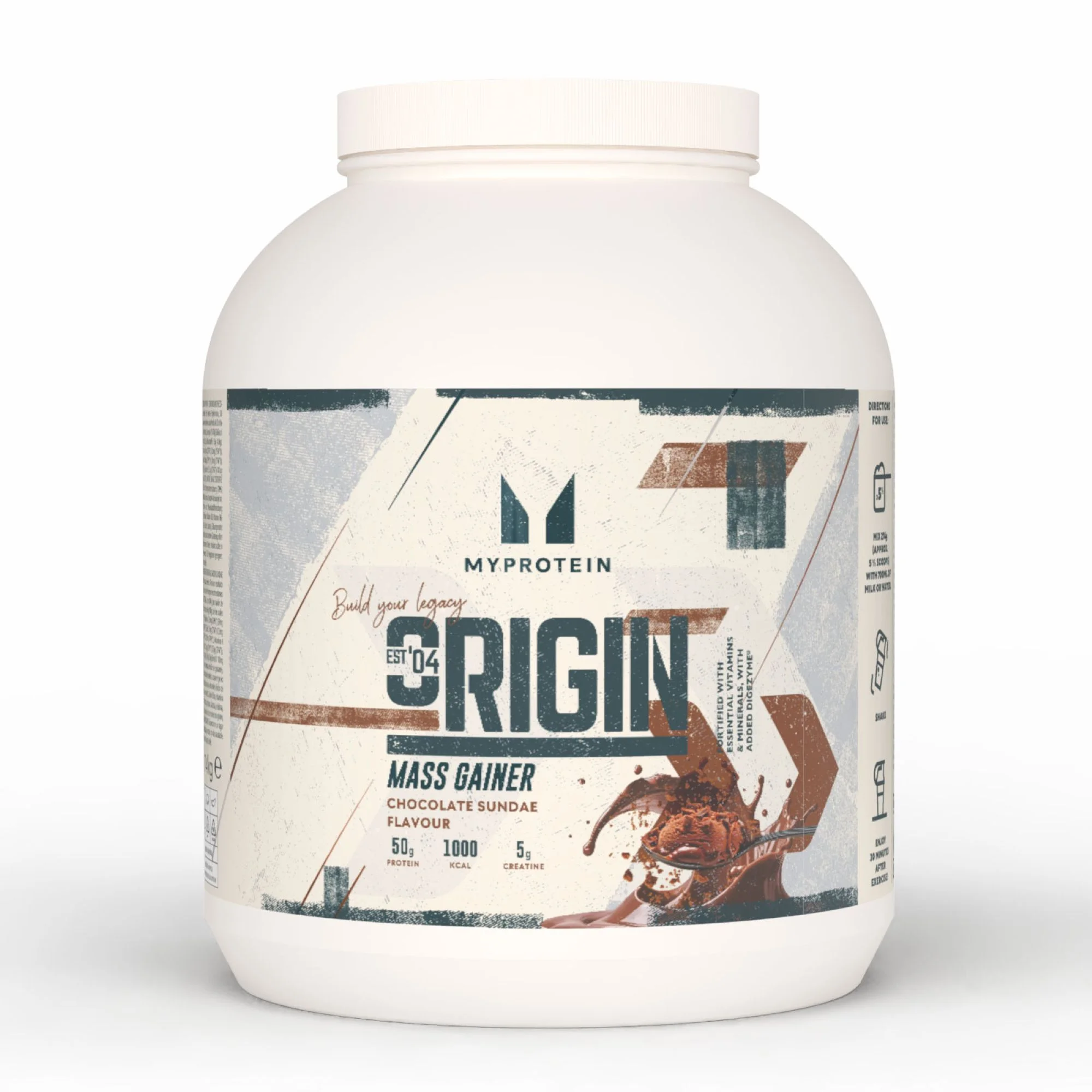 Origin Mass Gainer - 2.74KG - 10servings - Chocolate Sundae Image 1