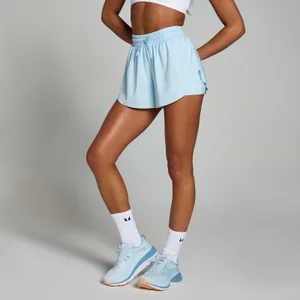 MP Women's Tempo 2 In 1 Floaty Shorts - Baby Blue - Size XL