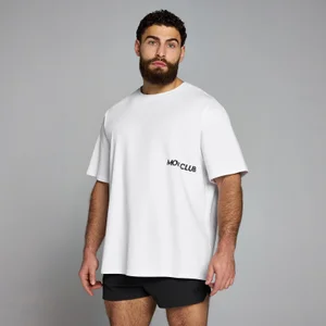 MP Men's Move Club T-Shirt - White - Size XXS-XS