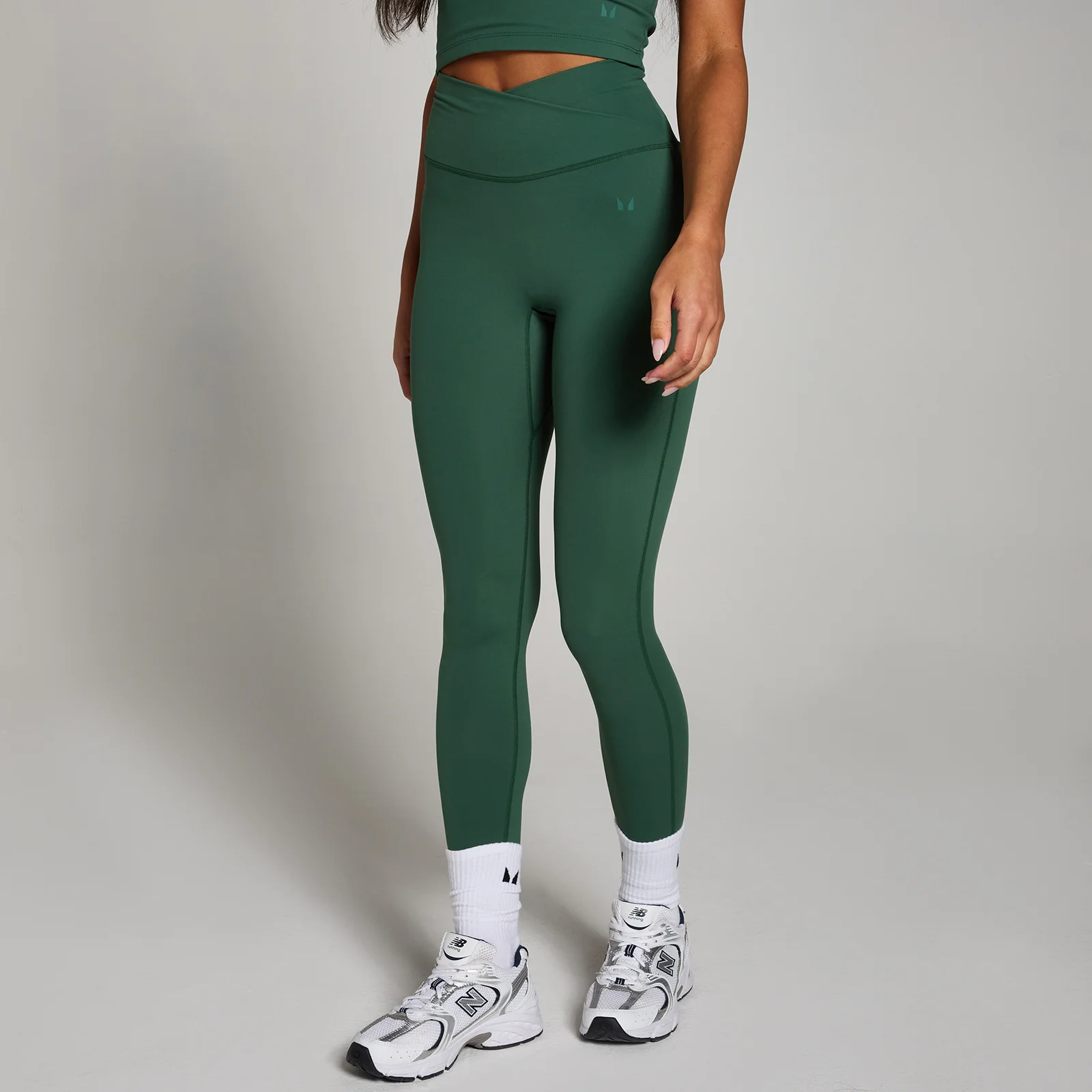 MP Women's Tempo Leggings - Racing Green - L Image 1
