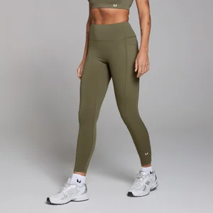 MP Women's Active Pocket Leggings - Khaki - Size XS