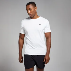 MP Men's Active Grid Training T-Shirt - White - Size XS