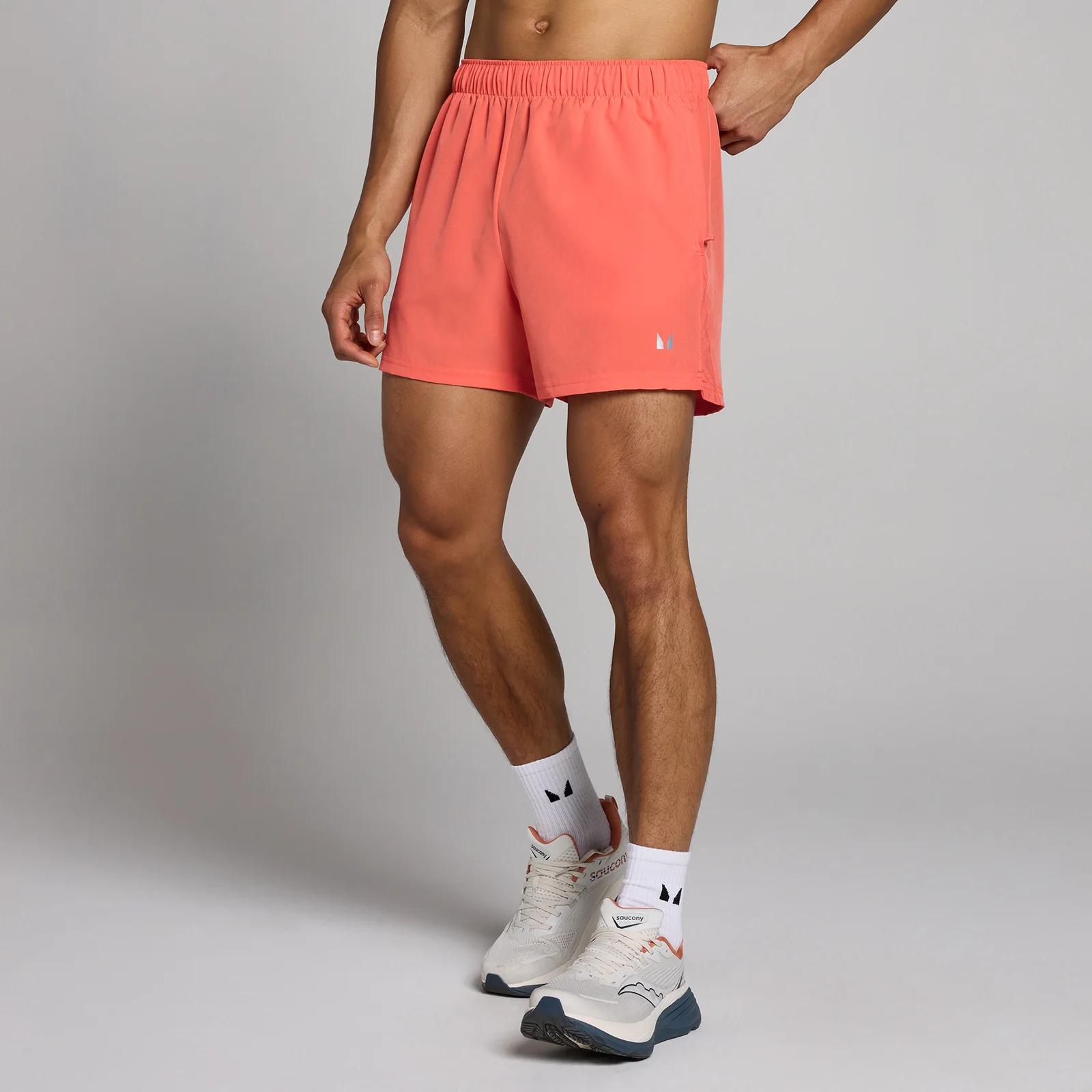 MP Men's Tempo 5-Inch Short - Coral Red - XL Image 1