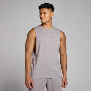 MP Men's Rest Day Drop Armhole Tank - Mushroom - Size XS