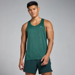 MP Men's Tempo Marl Vest - Deep Green - Size XS