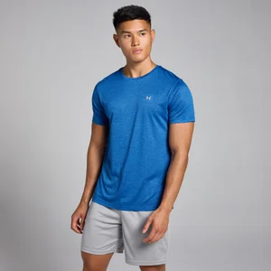 MP Men's Tempo Marl T-Shirt - True Blue - Size XS