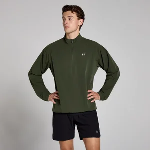 MP Men's Lightweight Windbreaker - Forest Green - Size XS