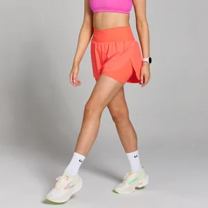 MP Women's Velocity Pleated Running Short - Amber - Size XL