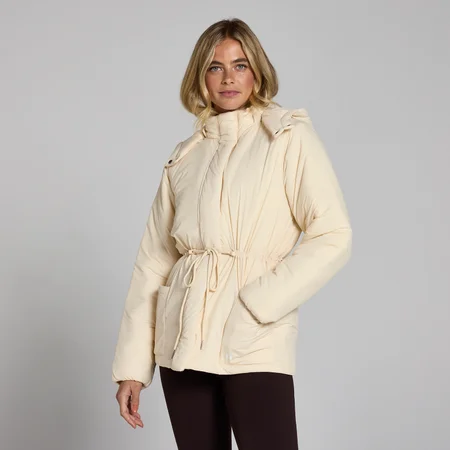 MP Women's Adjustable Waist Short Jacket - Soft Cream