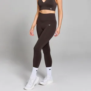 MP Women's Tempo Seamless Scrunch Leggings - Chocolate - Size XS